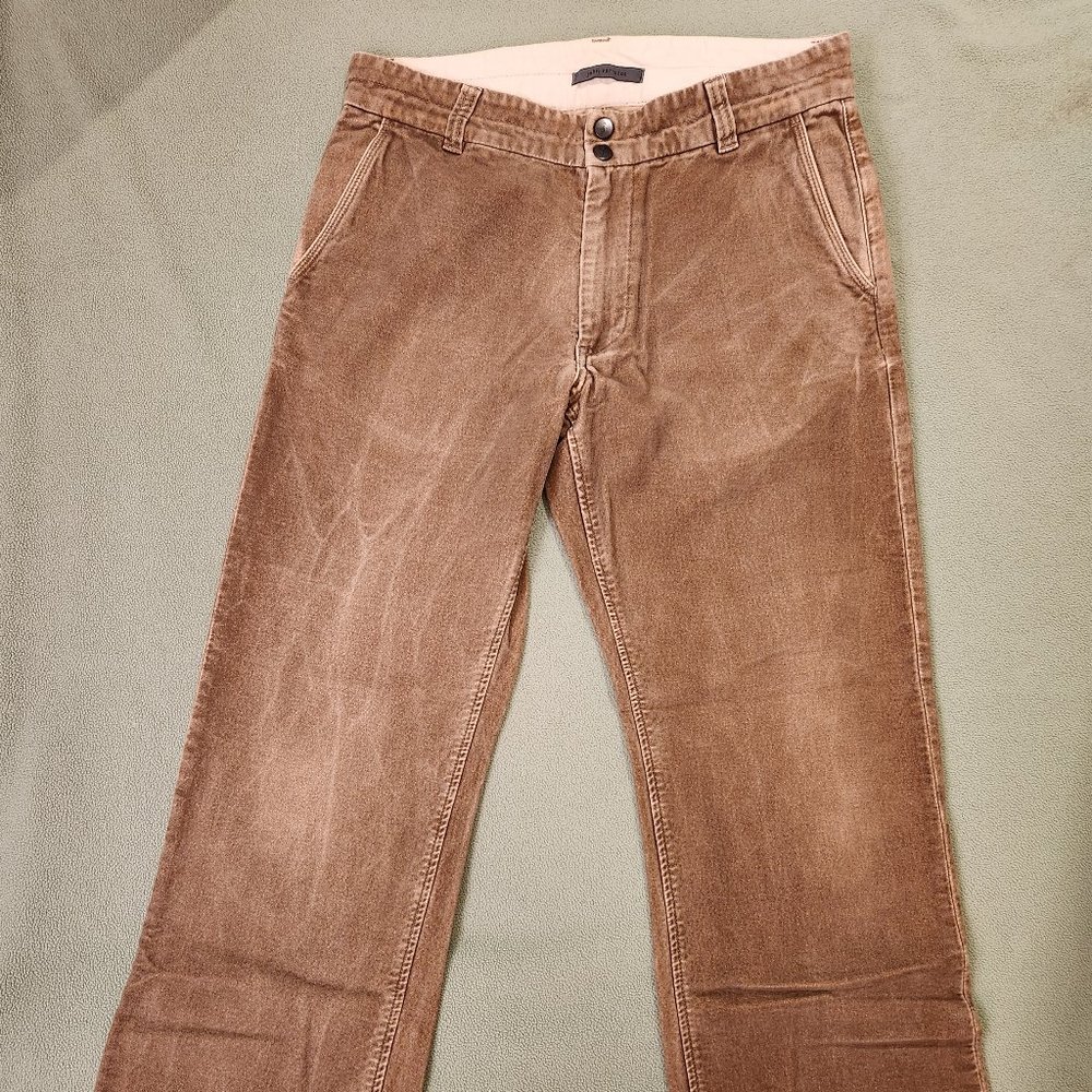John Varvatos Sueded Pants
